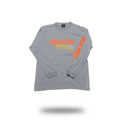 #HHC [髭髭倶楽部] / 髭sporte L/S [MIX GRAY]