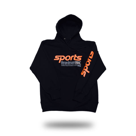 #HHC [髭髭倶楽部]  / 髭sports HOODIE (BLACK)