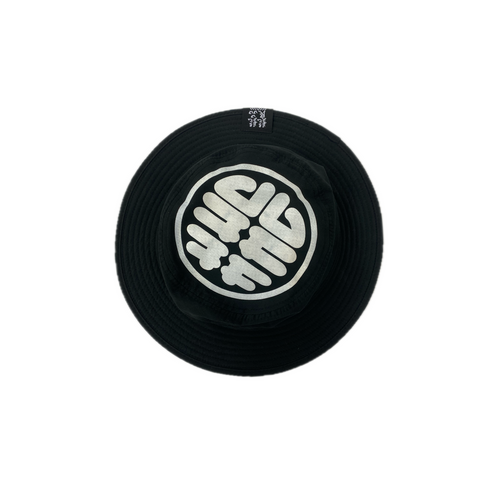 髭髭倶楽部 / LOGO HAT [Black x White]