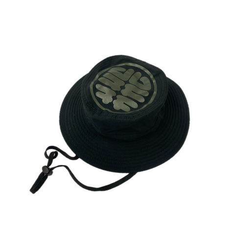 髭髭倶楽部 / LOGO HAT [Black x Olive]