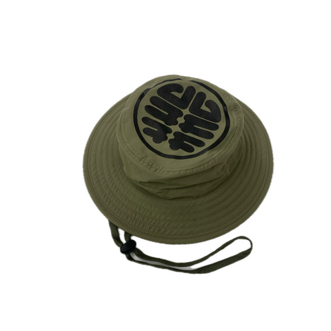 髭髭倶楽部 / LOGO HAT [Olive x Black]