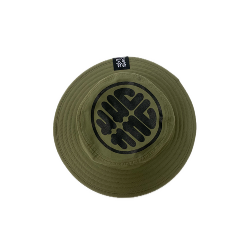 髭髭倶楽部 / LOGO HAT [Olive x Black]