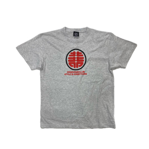 髭髭倶楽部 / HHC LOGO T-shirts [Ash]