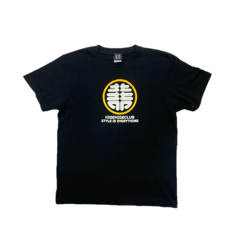 髭髭倶楽部 / HHC LOGO T-shirts [Black]