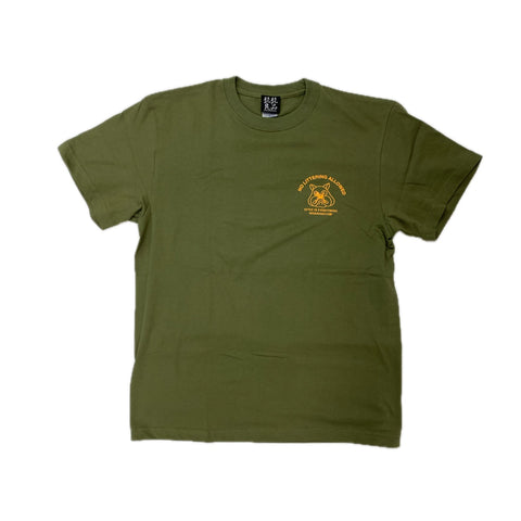 髭髭倶楽部 / Lets keep clean TEE [Light Olive]