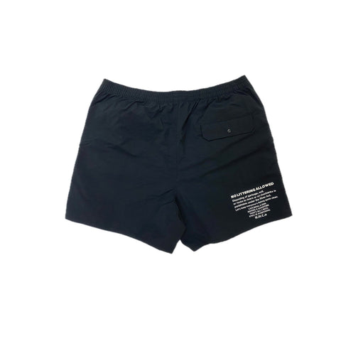 髭髭倶楽部 / Lets Keep Clean NYLON SHORTS [Black]