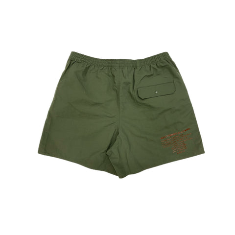 髭髭倶楽部 / Lets Keep Clean NYLON SHORTS [Olive]