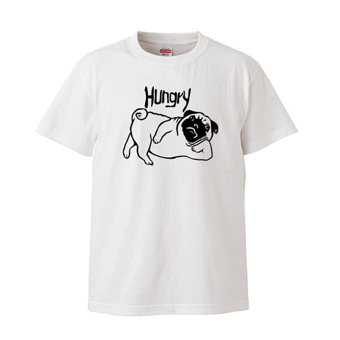 DECADEWORKS  / HUNGRY DWS-S/S TEE [WHITE]