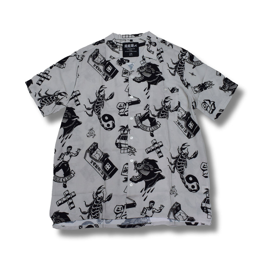#HHC [髭髭倶楽部] ×PSL /  90’s Rayon Shirts