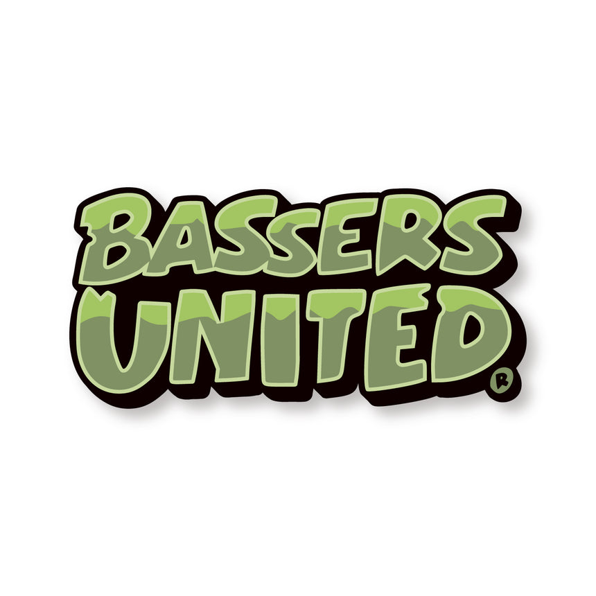 BASSERS UNITED / HAND LOGO STICKER